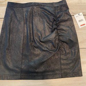 Free People Black Mini Skirt